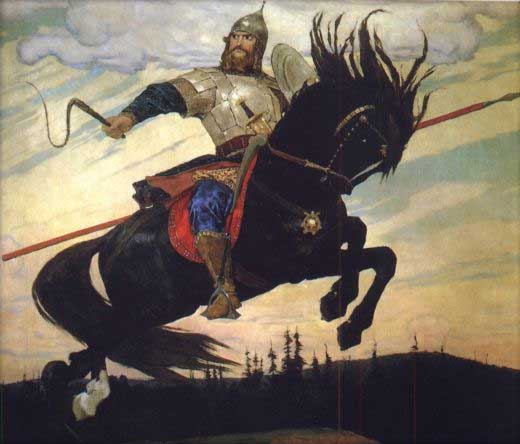 Виктор Михайлович Васнецов - Богатырский скок 1914 г