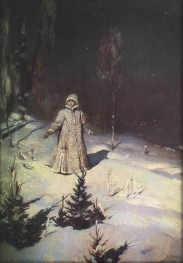 Виктор Михайлович Васнецов - Снегурочка 1899 г